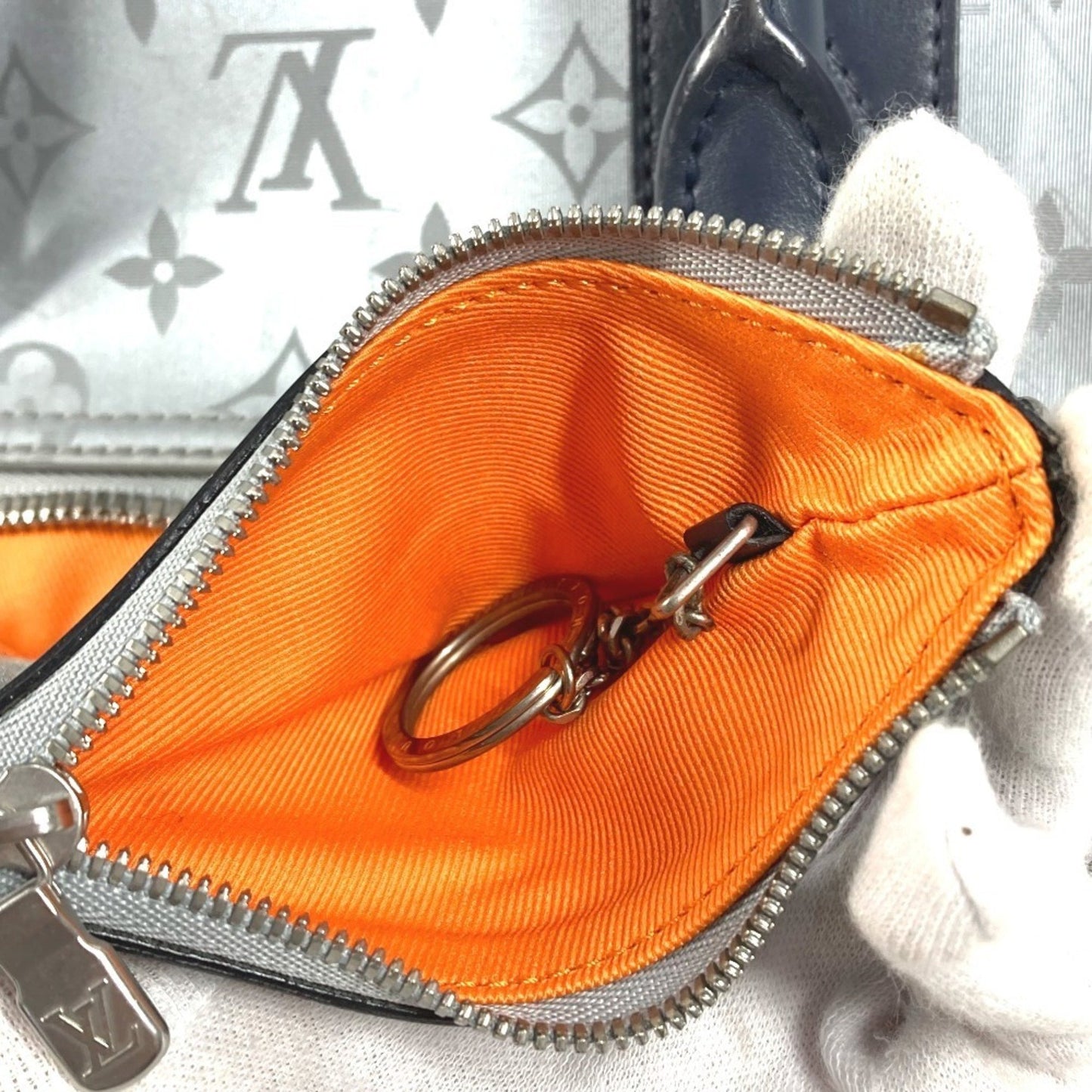 Louis Vuitton Monogram Satellite Keepall Bandouliere 50 M44170 2-Way Shoulder Bag/Travel Bag With