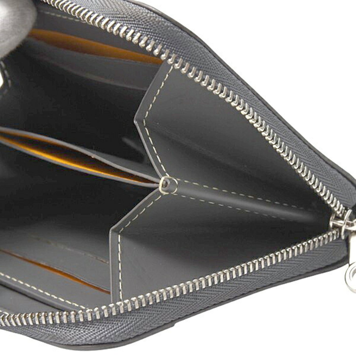 Goyard Matignon Pm Coin Case In Gray Pvc Leather