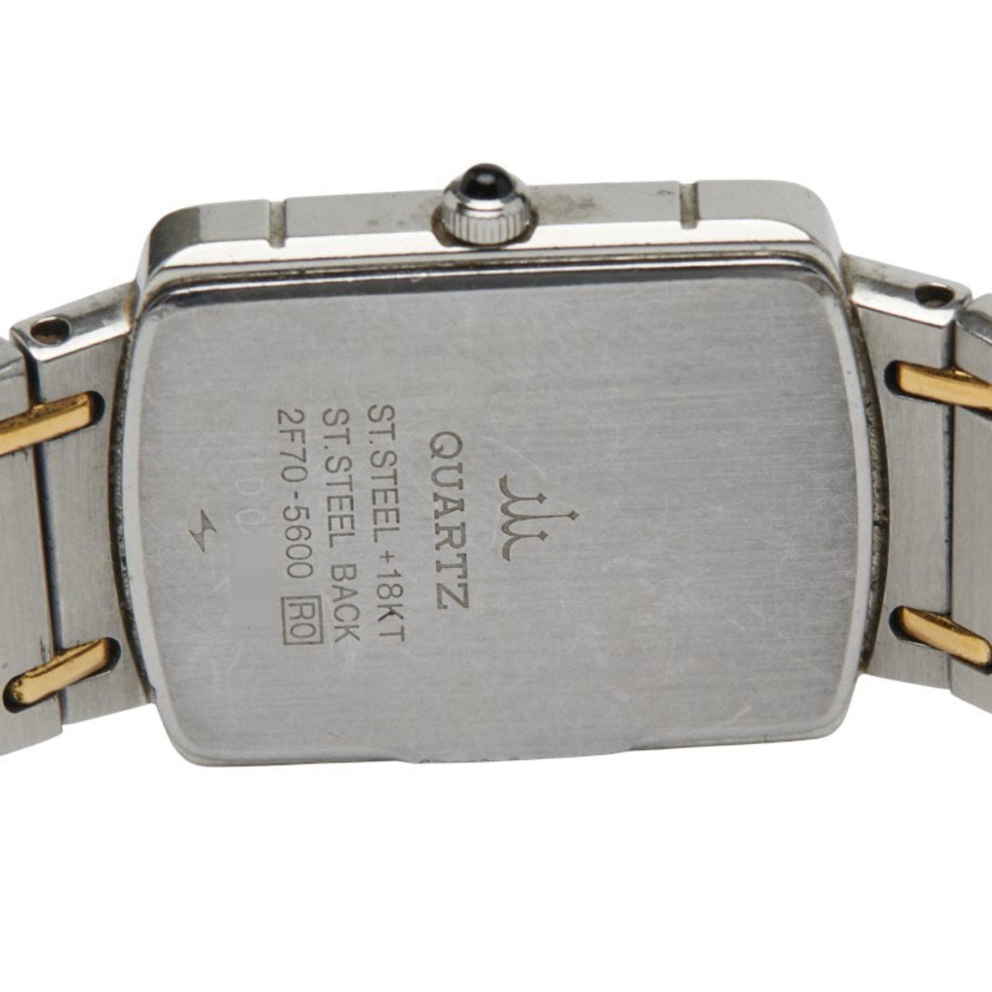 Seiko Credor Watch 2F70-5600 Quartz Silver Dial Stainless Steel Plated