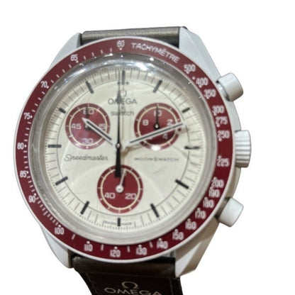 Omega X Swatch Moonswatch Mission To Pluto So33M101 Quartz
