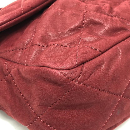 Chanel Chanel Matelasse 30 Coco Mark W Chain Shoulder Bag Coated Leather