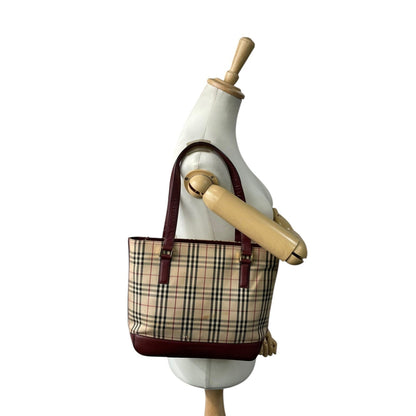 Burberry Nova Check Handbag Tote Bag