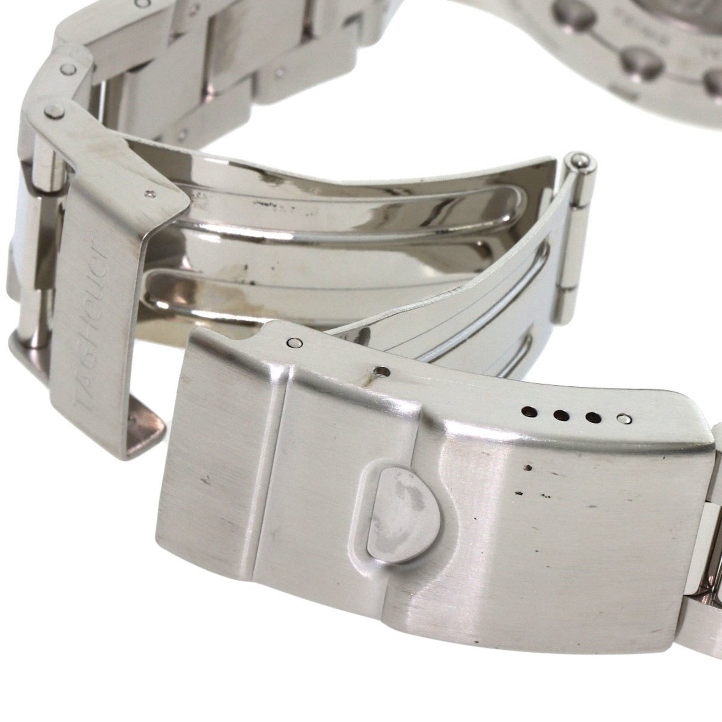 Tag Heuer Waf111Z Aquaracer Date Alarm Stainless Steel Watch