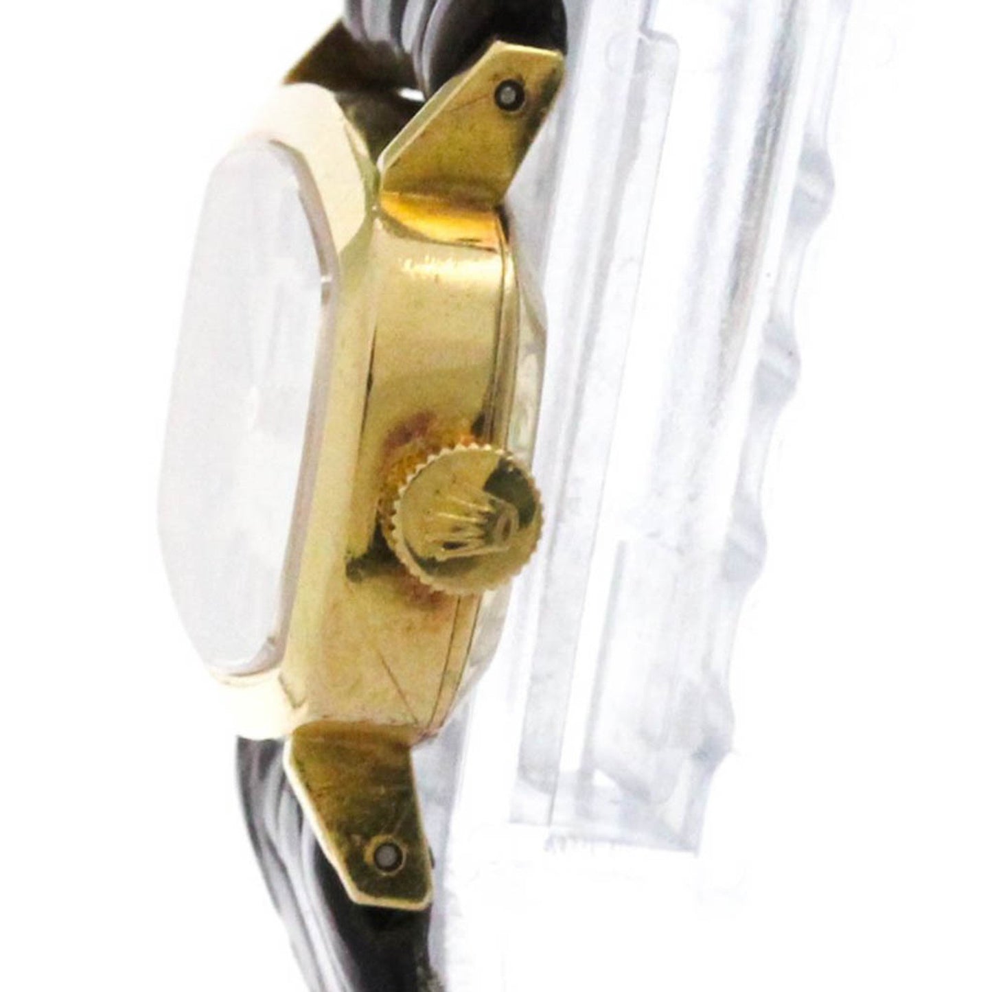 Rolex Cellini 2647 18K Gold Leather Hand-Winding