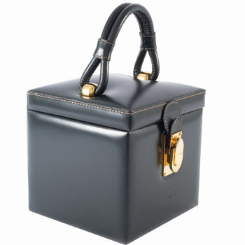 Loewe Vanity Bag Leather Green