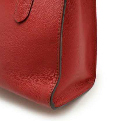 Furla Tessa Handbag Shoulder Bag Leather Red