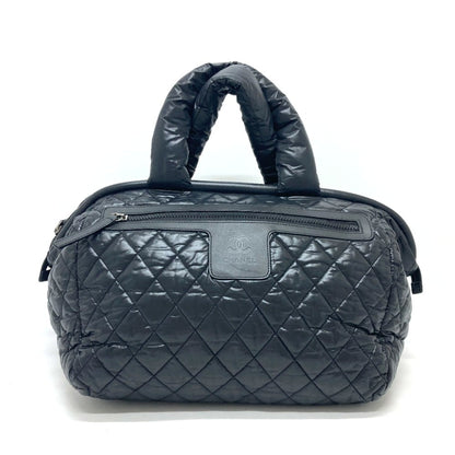 Chanel A47205 Matelasse Coco Cocoon Bag Handbag Tote Boston Nylon