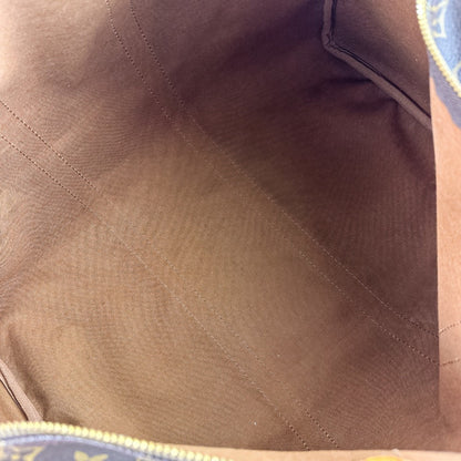 Louis Vuitton Monogram Keepall 45 Boston Bag M41428 Brown