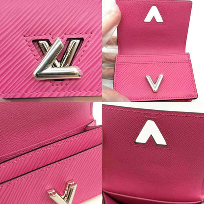 Leather Louis Vuitton Card Case Epi