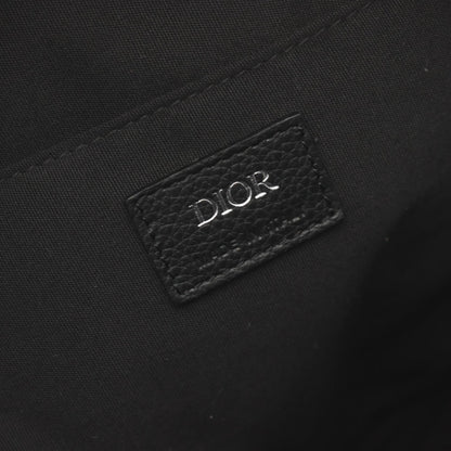 Christian Dior Dior Rider Backpack Canvas Leather Kids Beige Navy Black