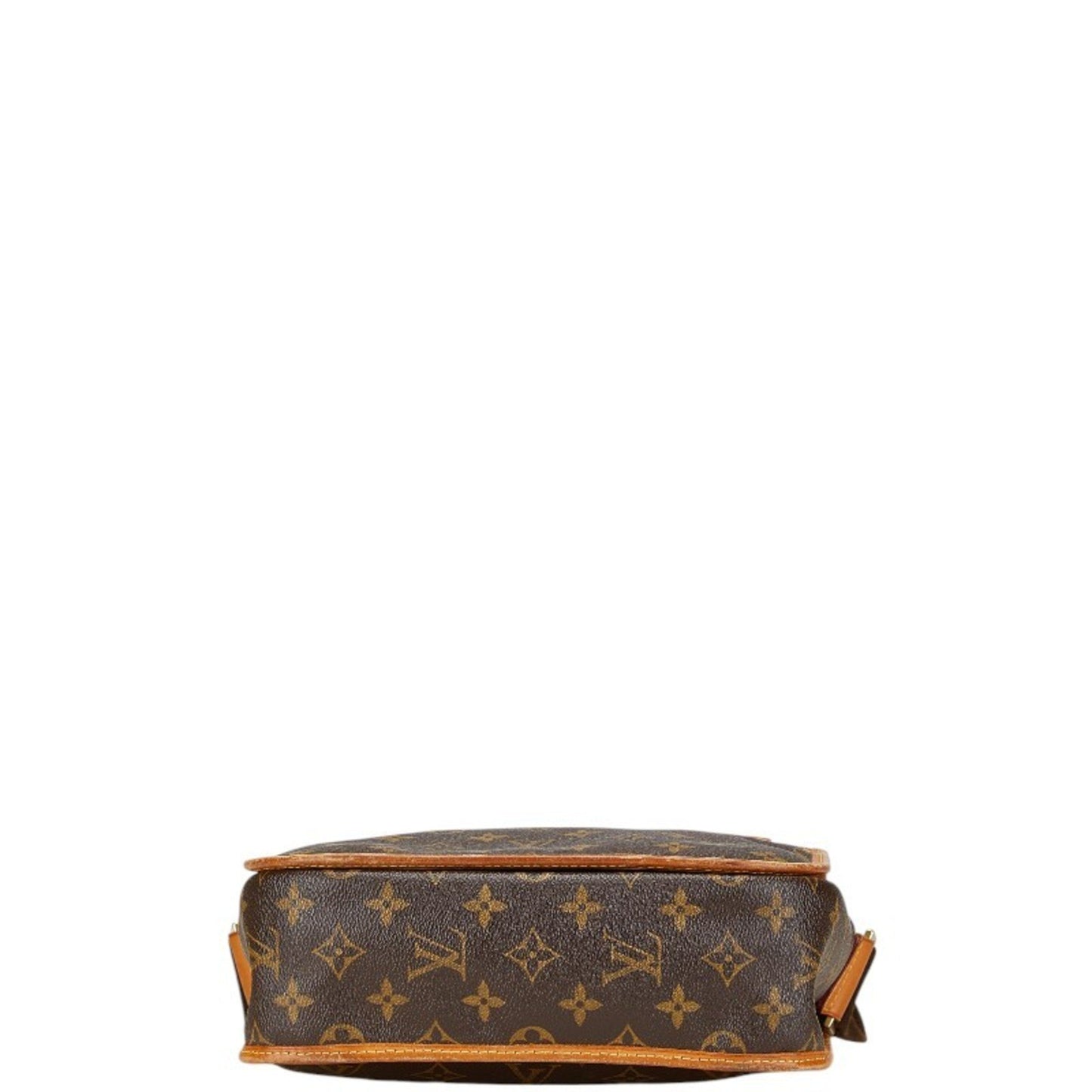 Louis Vuitton Monogram Bosphore Pm Shoulder Bag M40106 Brown Pvc Leather