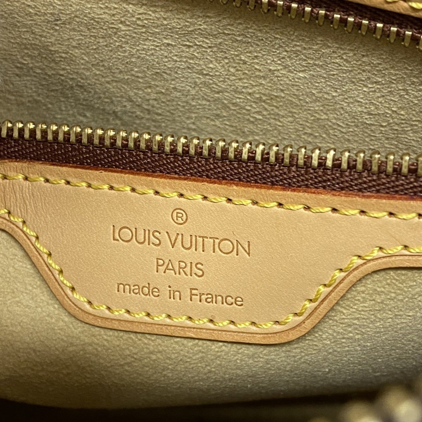 Louis Vuitton Monogram Looping Mm Shoulder Bag M51146 Brown