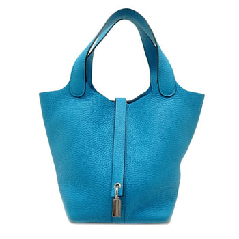 Hermes Herms Picotin Lock Pm Handbag In Taurillon Clemence Leather With Y Stamp