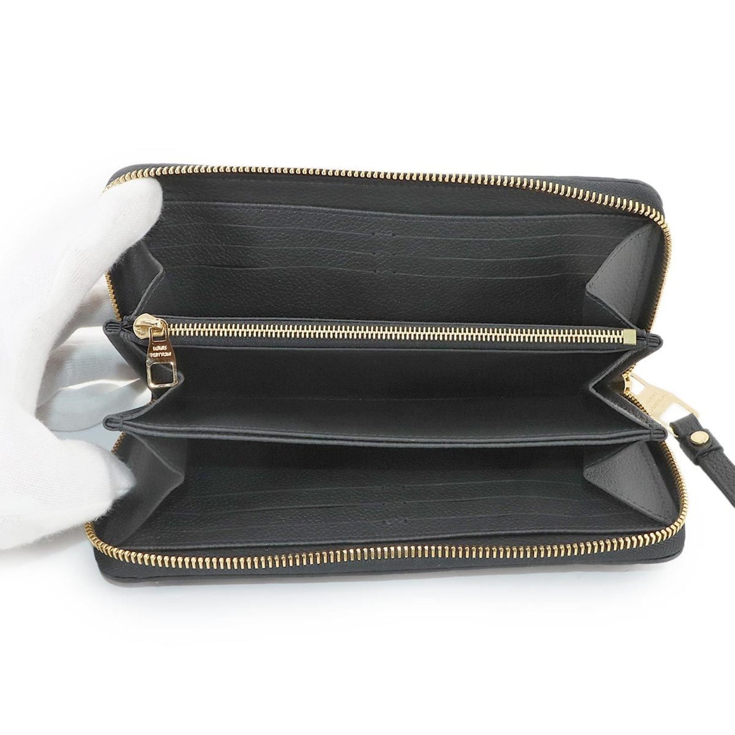 Louis Vuitton Monogram Empreinte Zippy Wallet