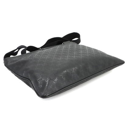 Gucci Gg Imprime Shoulder Bag In Black Pvc