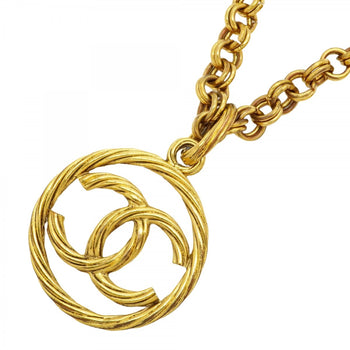 Chanel Coco Mark Circle Necklace