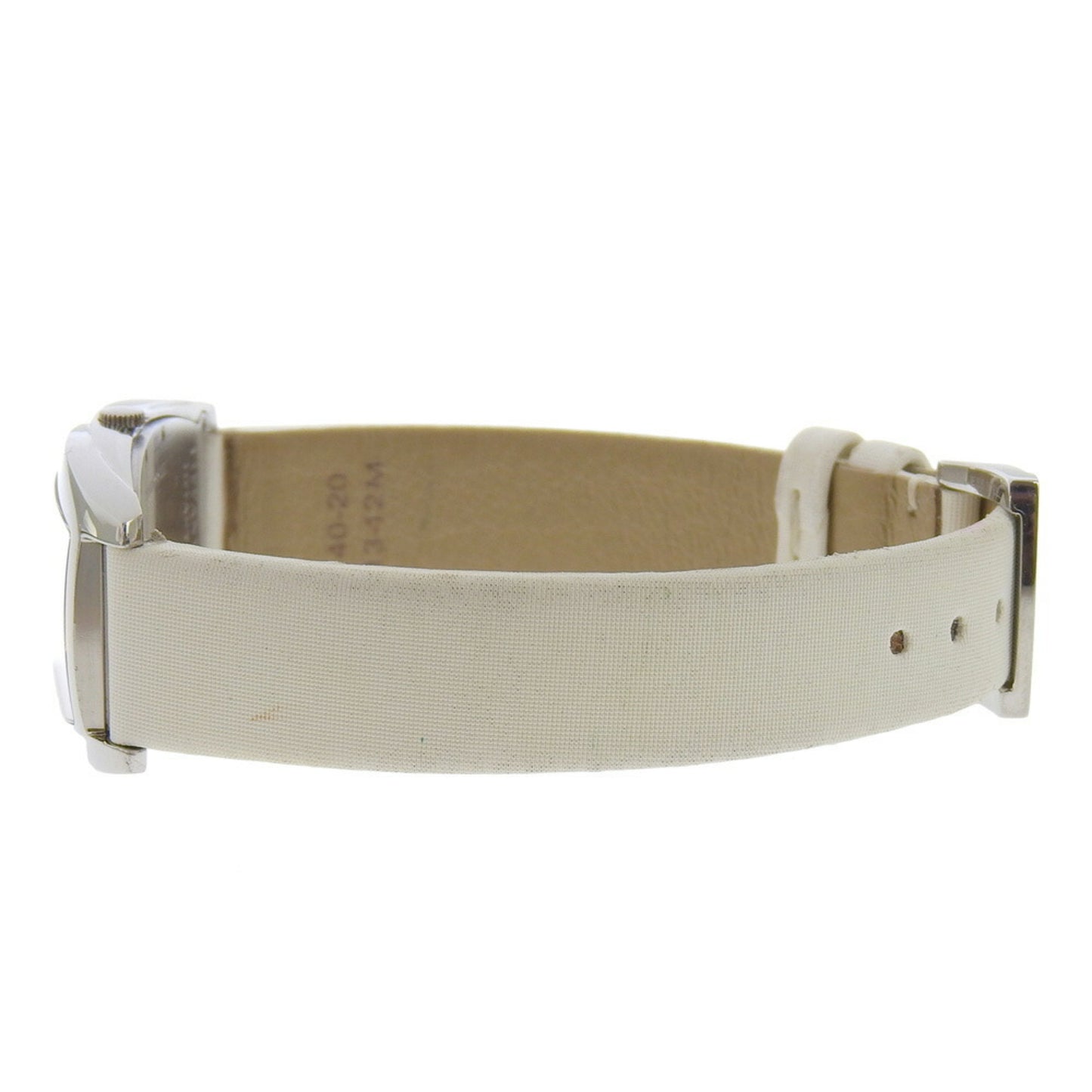 Tiffany & Co. Jemea Watch Z6401.10.10A298A Stainless Steel X Embossed Leather Quartz Analog Display