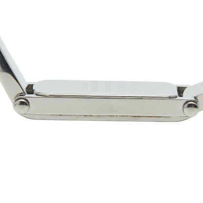 Gucci 1500L Quartz Watch With Black Dial And Stainless Steel