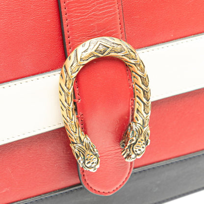 Gucci Bamboo Dionysus Handbag/Shoulder Bag 2Way 448075 Red Leather