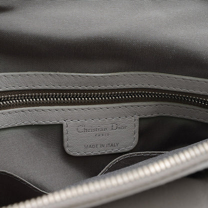 Christian Dior Dior Karenina Handbag Leather Grey