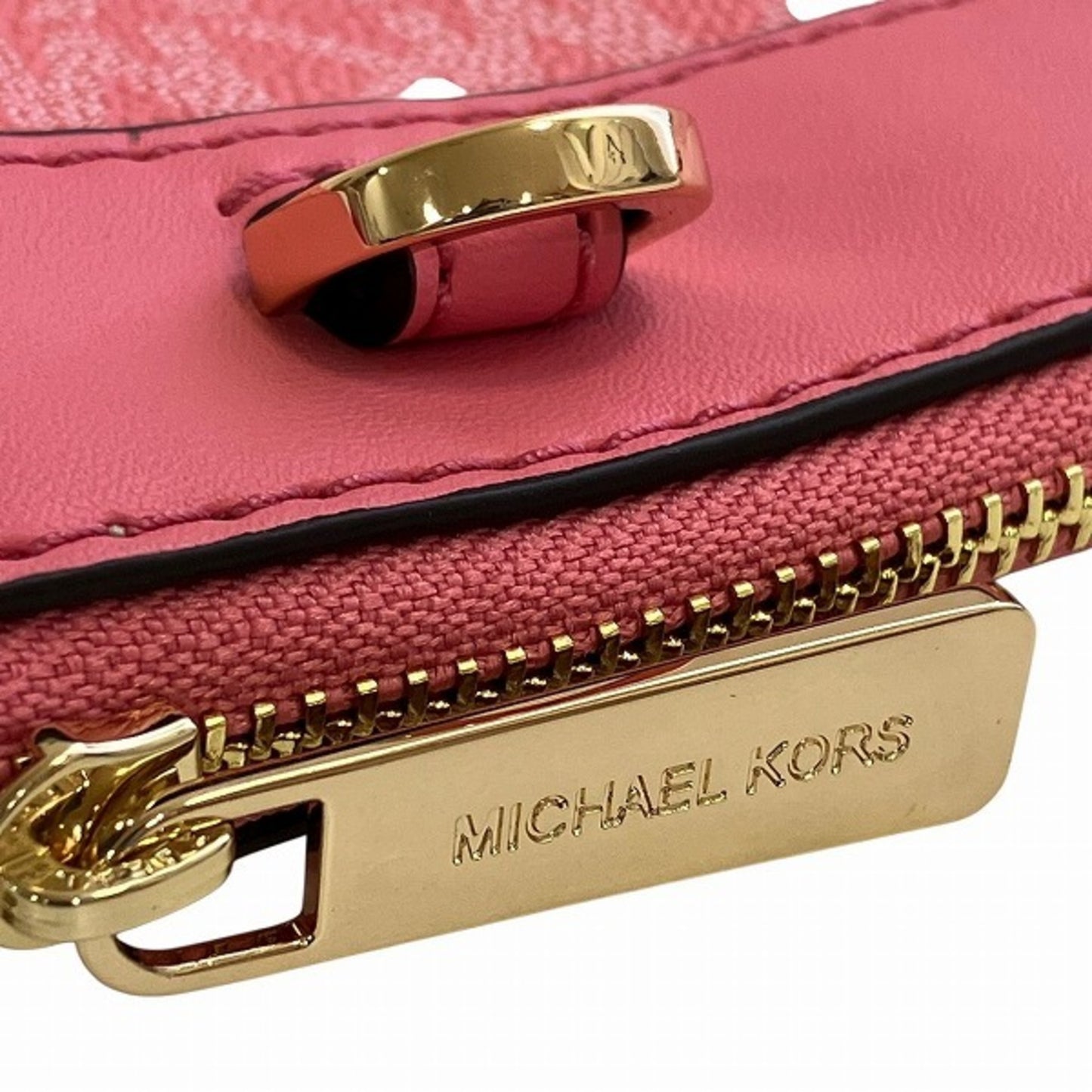 Michael Kors Pink Leather Shoulder Bag