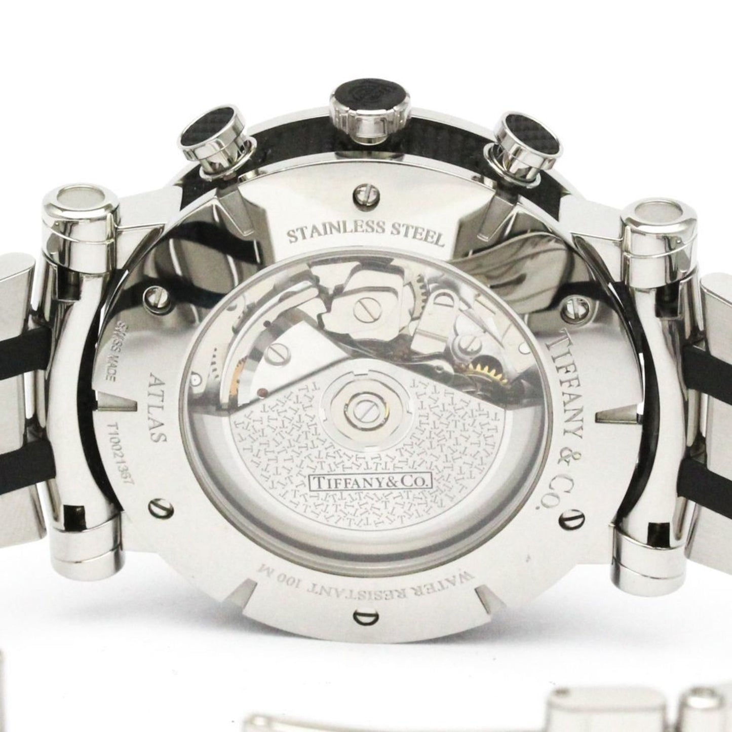 Tiffany Atlas Gent Steel Automatic Watch Z1000.82.12A21A00A Polished