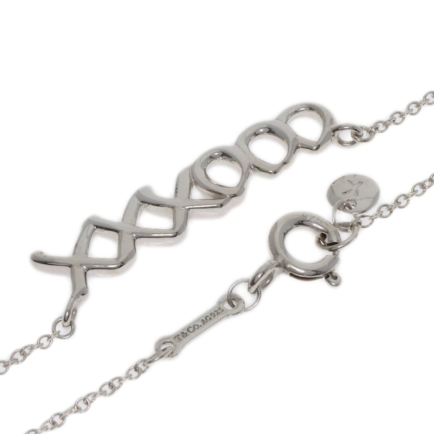 Tiffany Love & Kiss Necklace