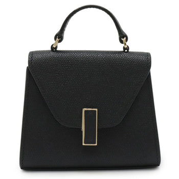 Valextra Iside Belt Mini Handbag Shoulder Bag Waist 3Way Leather Black Sges0061028Locpl99 V3E61 028