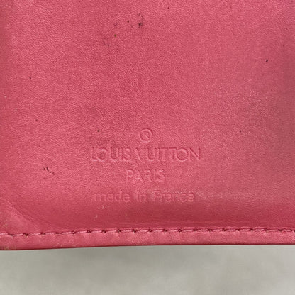 Louis Vuitton Vernis Porte Monnaie Viennois Wallet M9141F Framboise