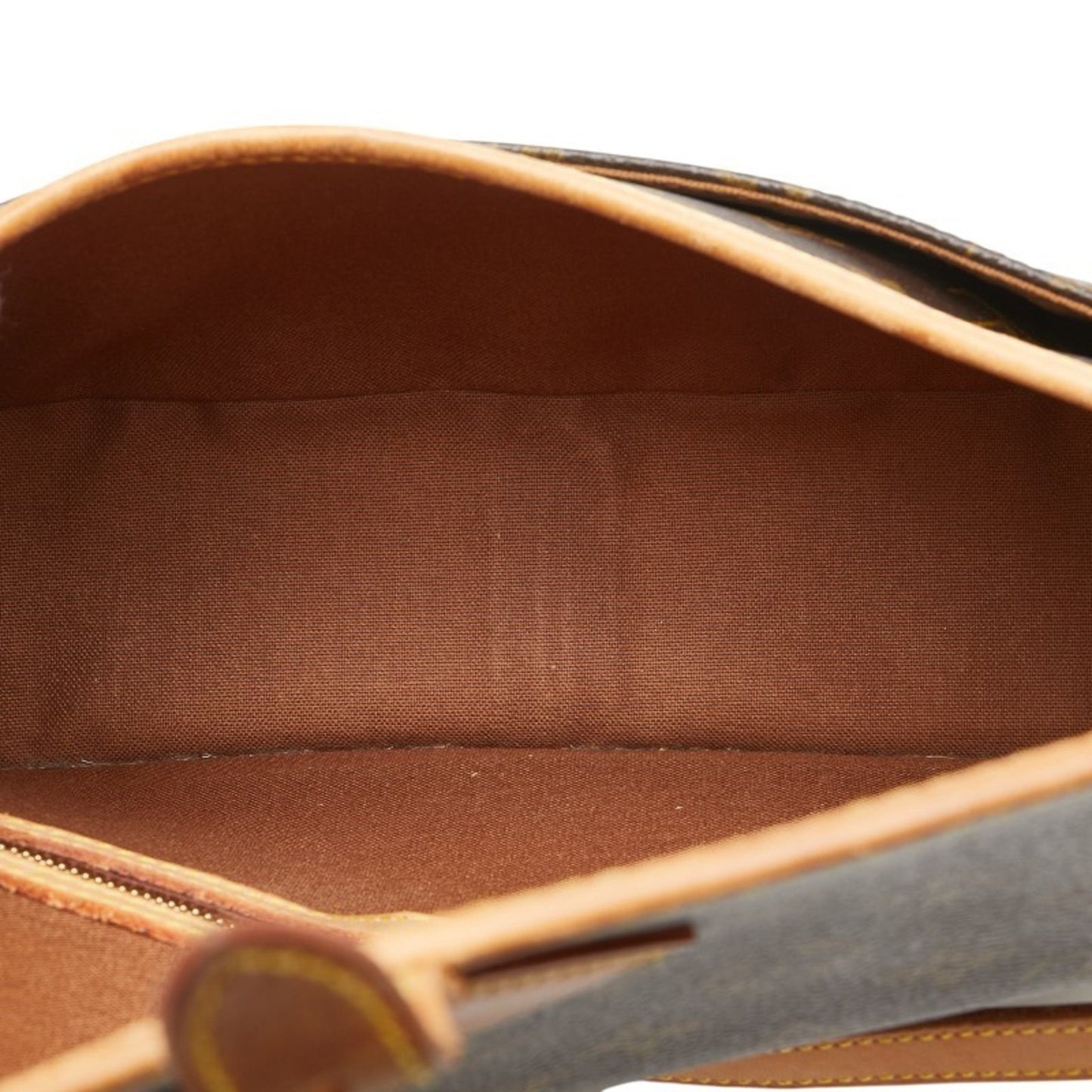 Louis Vuitton Monogram Sologne Crossbody Shoulder Bag M42250 Brown Leather