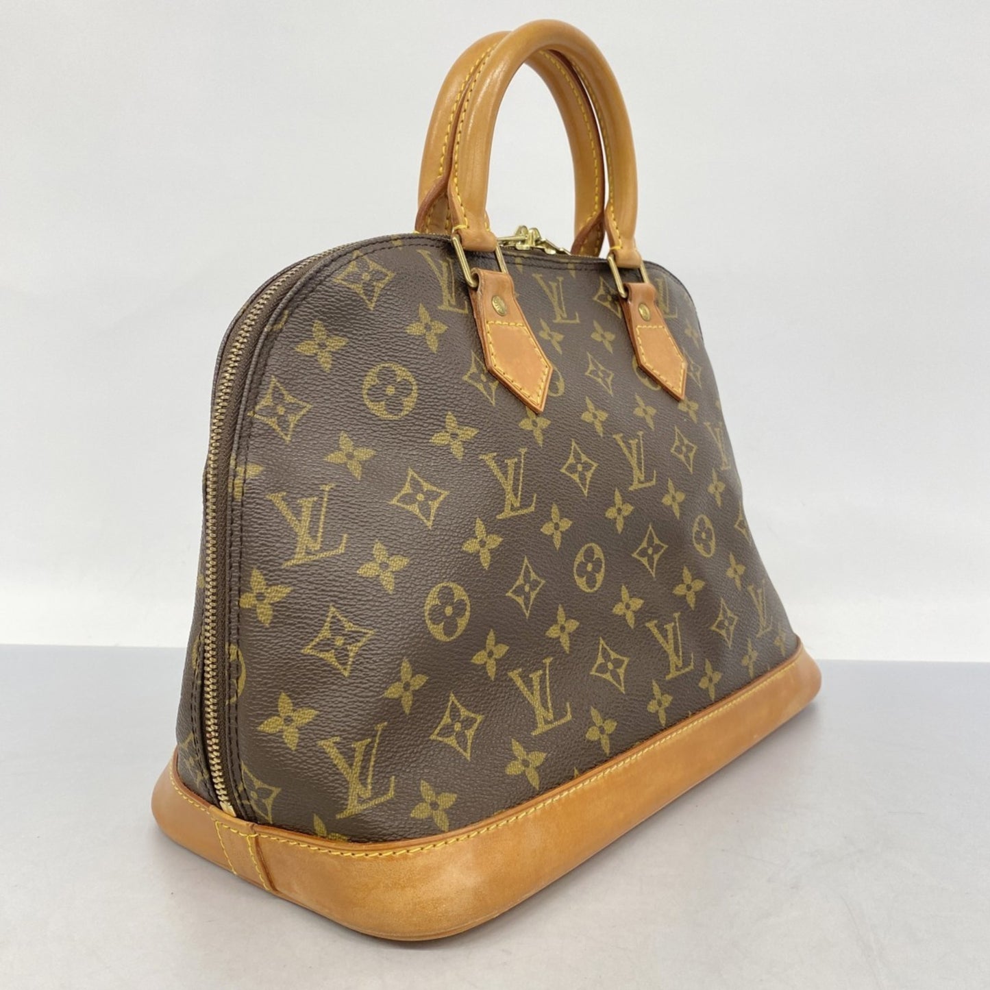 Louis Vuitton Monogram Alma Handbag M51130 Brown
