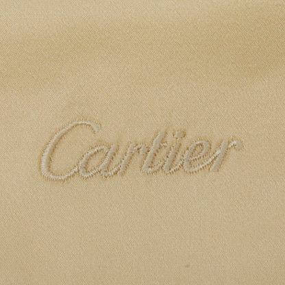 Cartier Logo Panthere Motif Stole In White