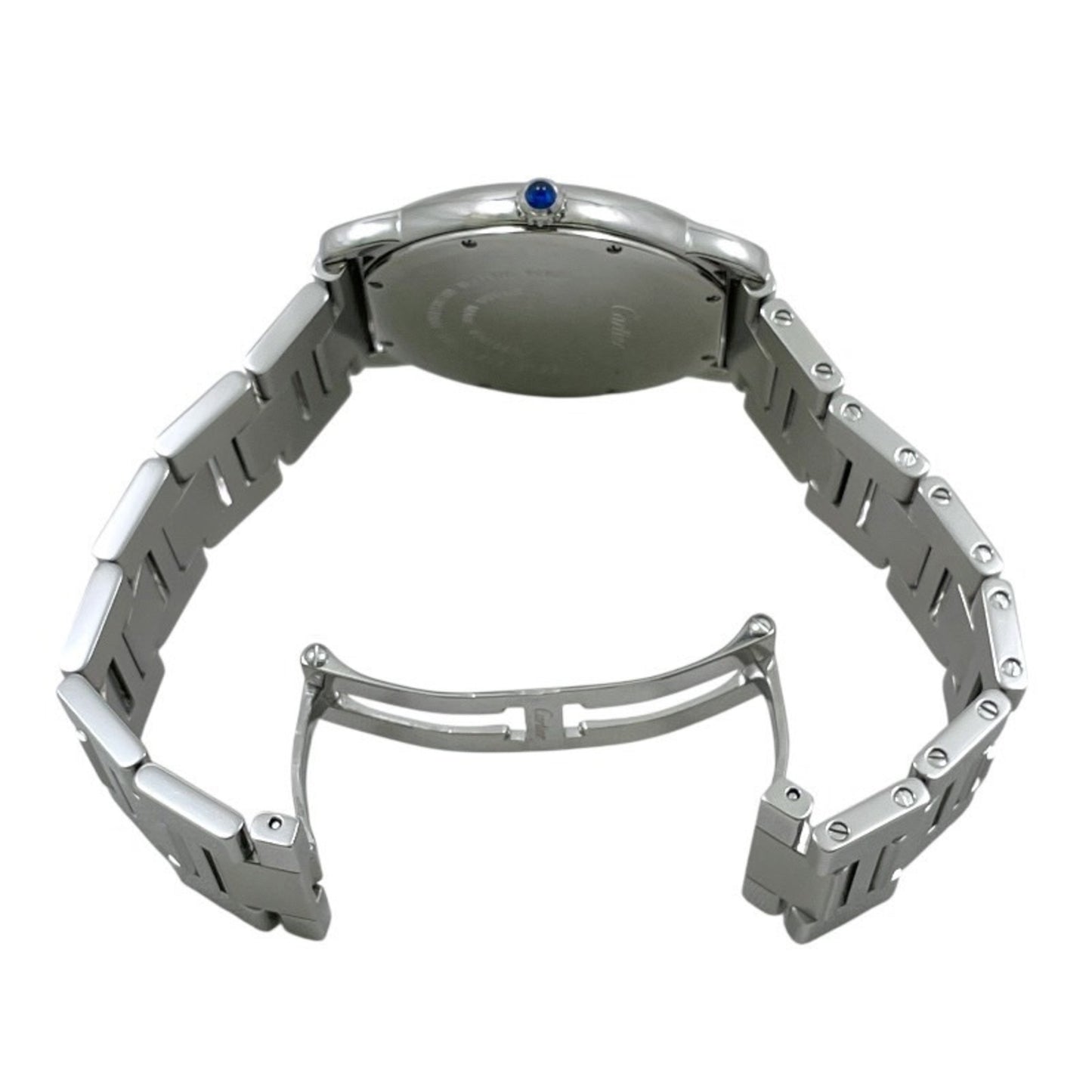 Cartier Rondo Solo Lm W6701005 Stainless Steel Watch For Men And Women