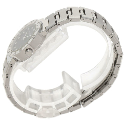 Bvlgari Bb23Ss/12 12P Diamond Watch Stainless Steel/Ss