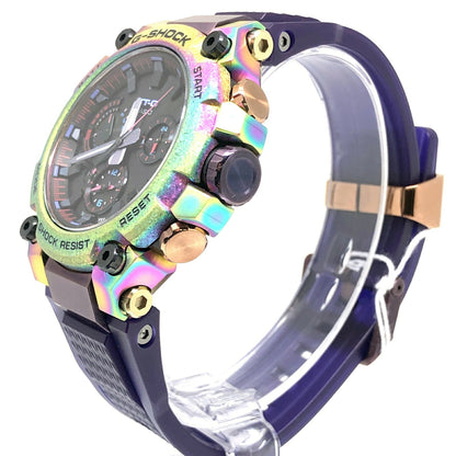 G-Shock Casio Mtg-B3000Prb-1A Mt-G Aurora Oval Watch With Radio-Controlled Solar Power