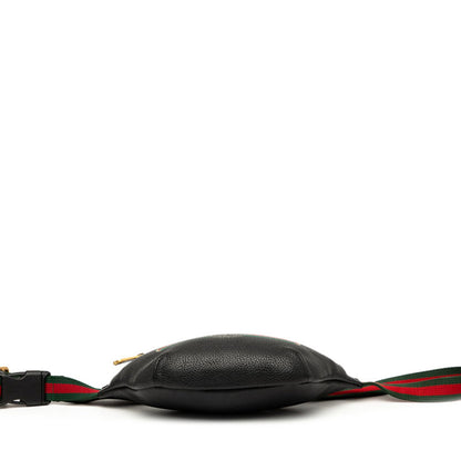 Gucci Sherry Line Body Bag/Waist Bag 527792 Black Leather