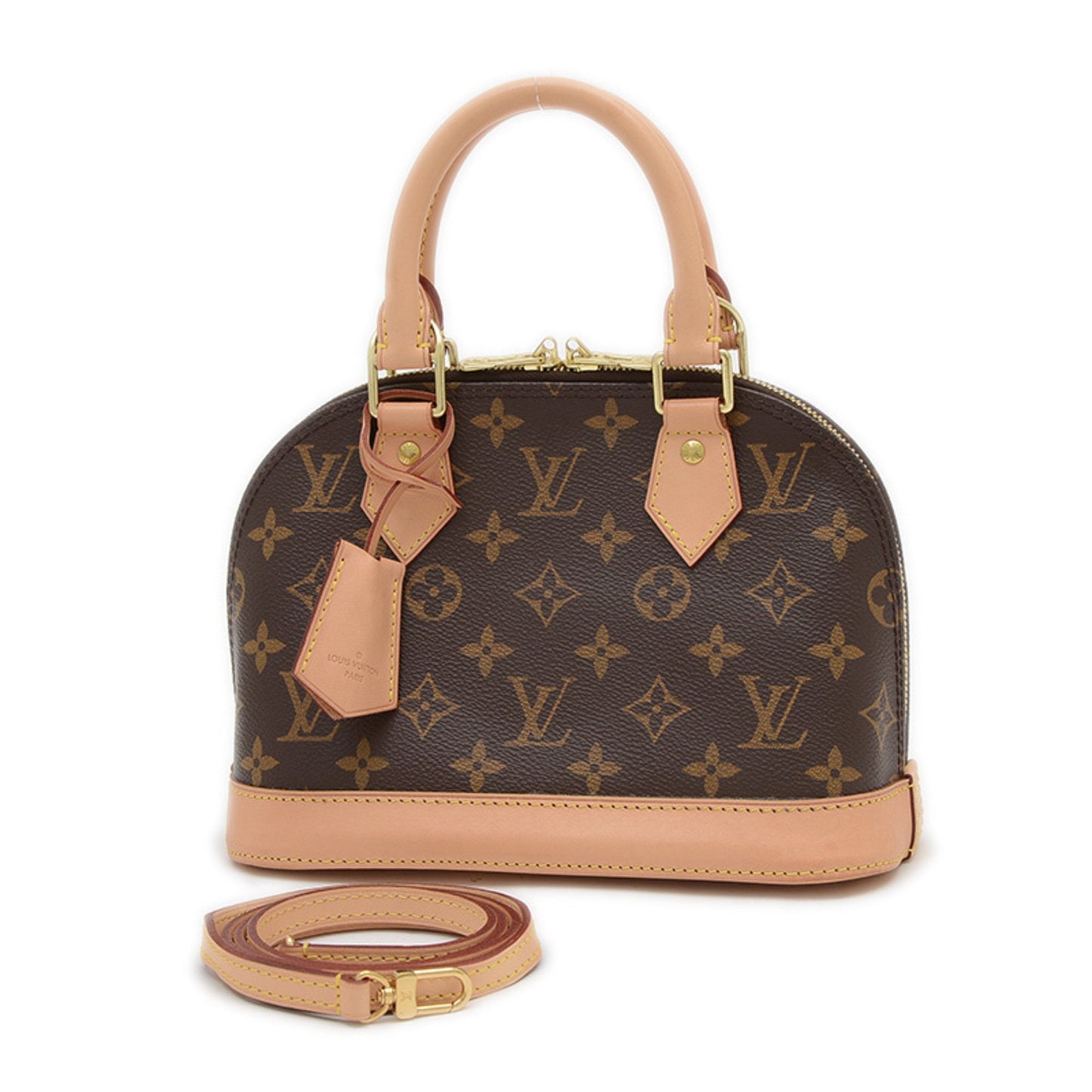 Louis Vuitton Monogram Alma Bb 2Way Bag Hand Shoulder M53152
