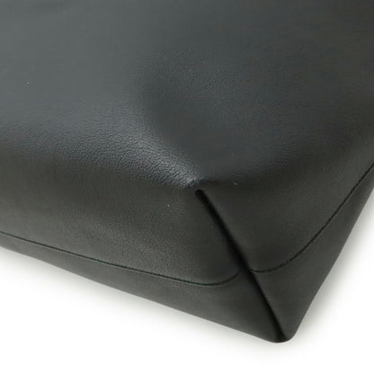 Saint Laurent Paris Ysl Yves Saint Laurent Tote Shoulder Bag In Black Leather