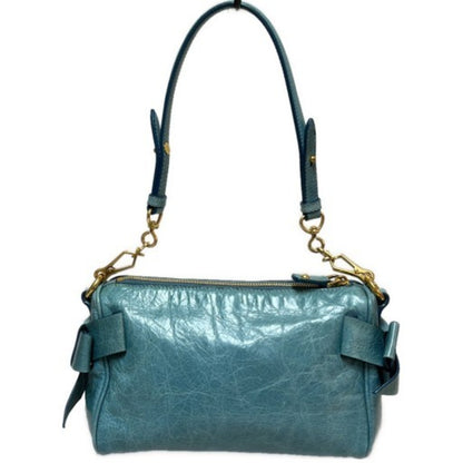 Miu Miu Miu Shoulder Bag With Pouch And Ribbon