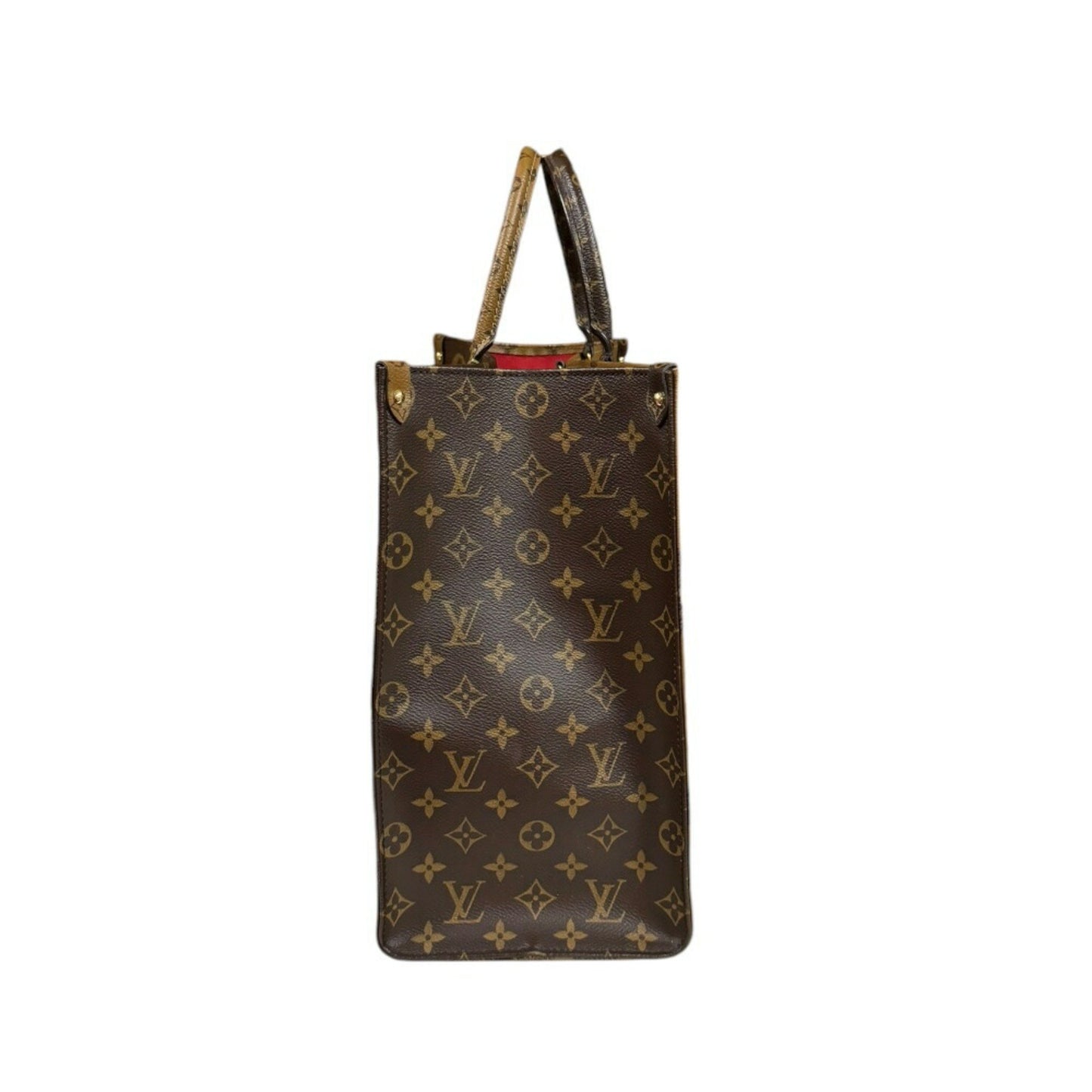 Louis Vuitton On The Go Gm Monogram Giant Shoulder Bag Reverse M45320 Brown