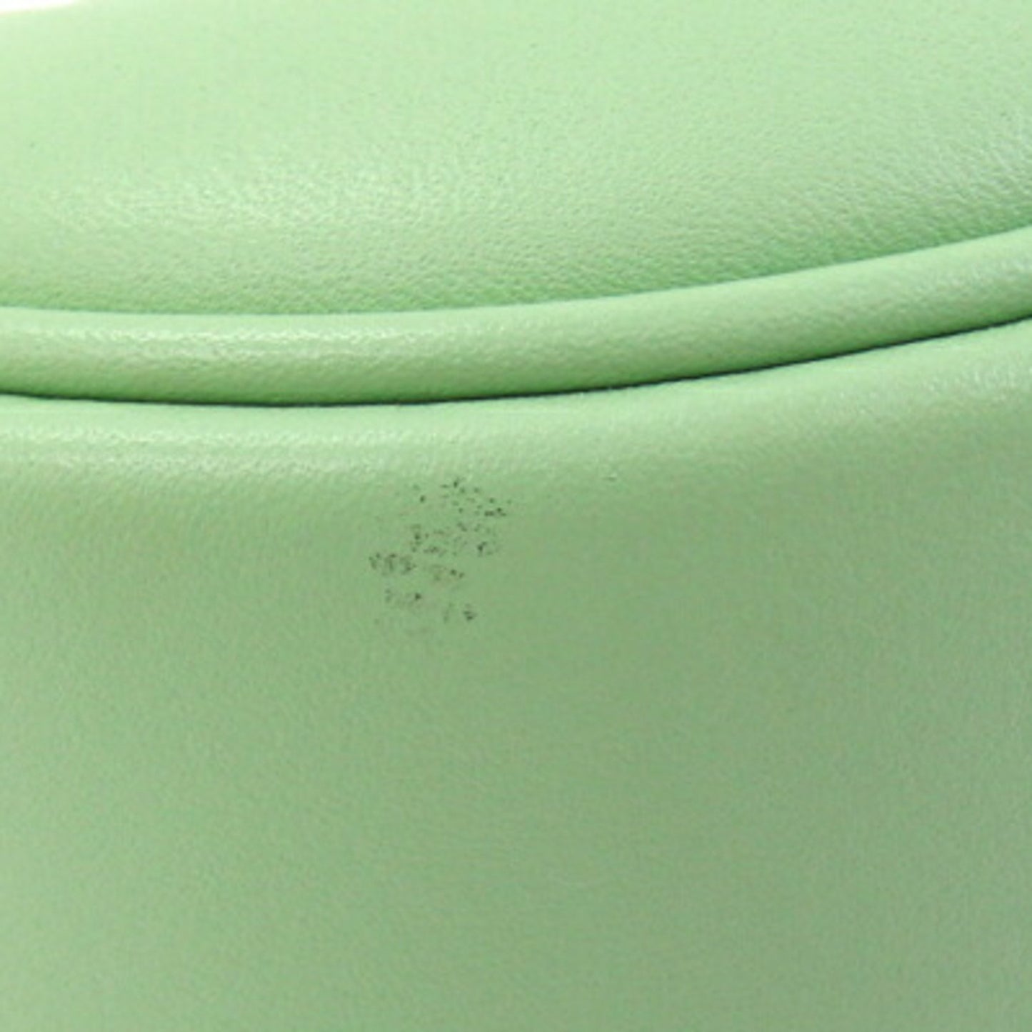 Coach Johnny Cr508 Shoulder Bag In Light Green Leather.