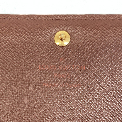 Louis Vuitton Damier Porte Monnaie Billet Tresor Wallet N61730 Ebene