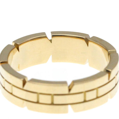 Cartier Tank Franaise Ring Pink Gold (18K) Fashion No Stone Band Ring Pink Gold