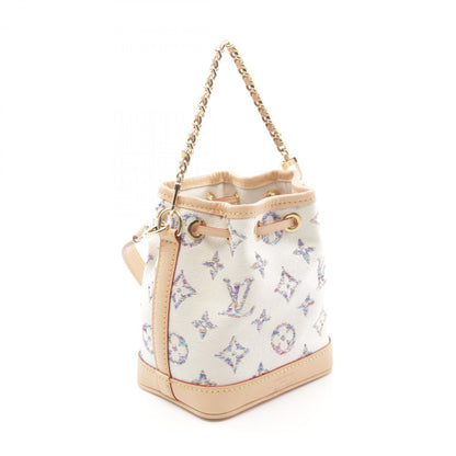 Louis Vuitton Nano Noe Monogram Jacquard Handbag Bag Canvas Leather
