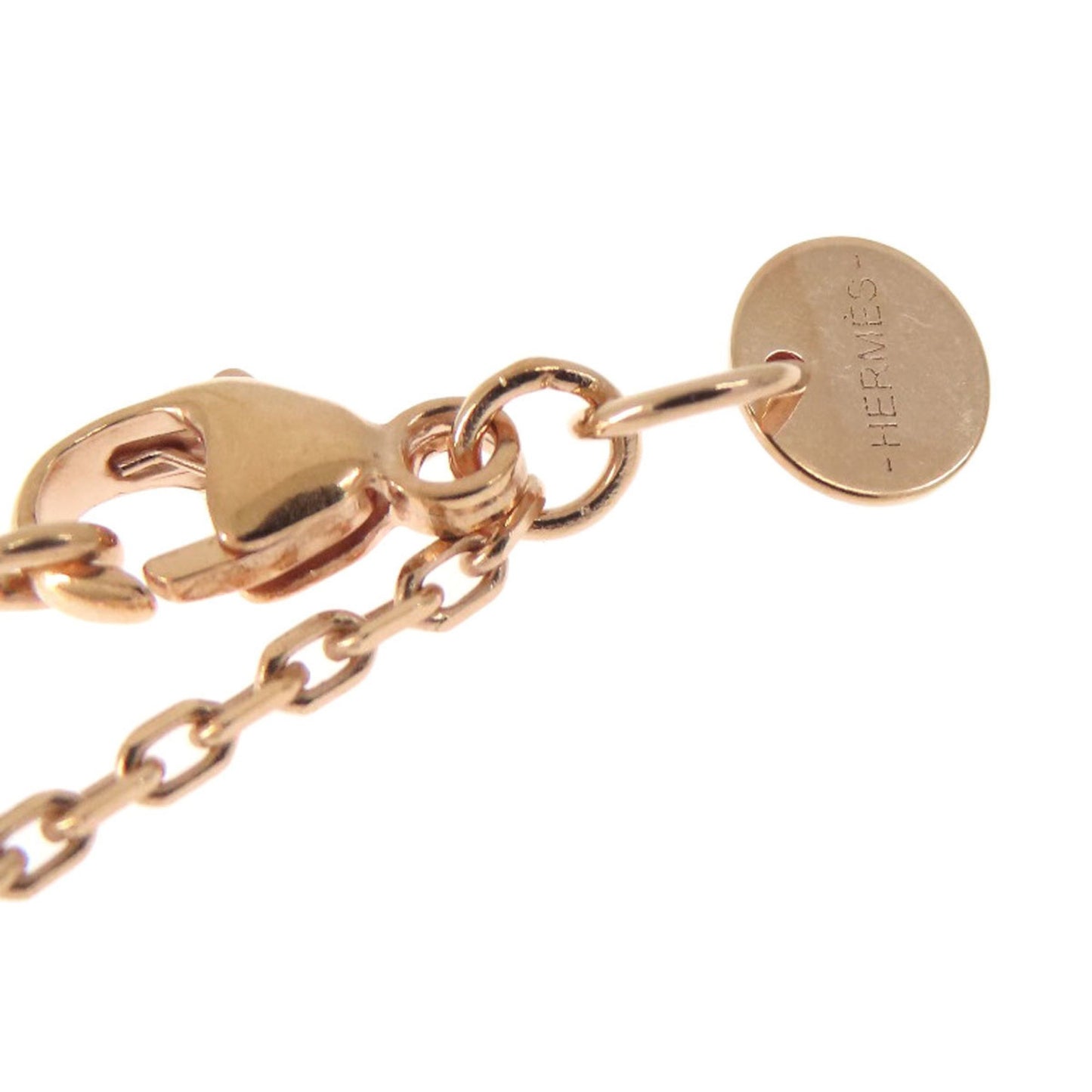 Hermes As Doucour Pm Necklace Gp/Swift
