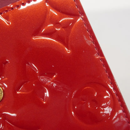 Louis Vuitton Vernis Portefeuille Elise Tri-Fold Wallet M93529 Pomme D'Amour