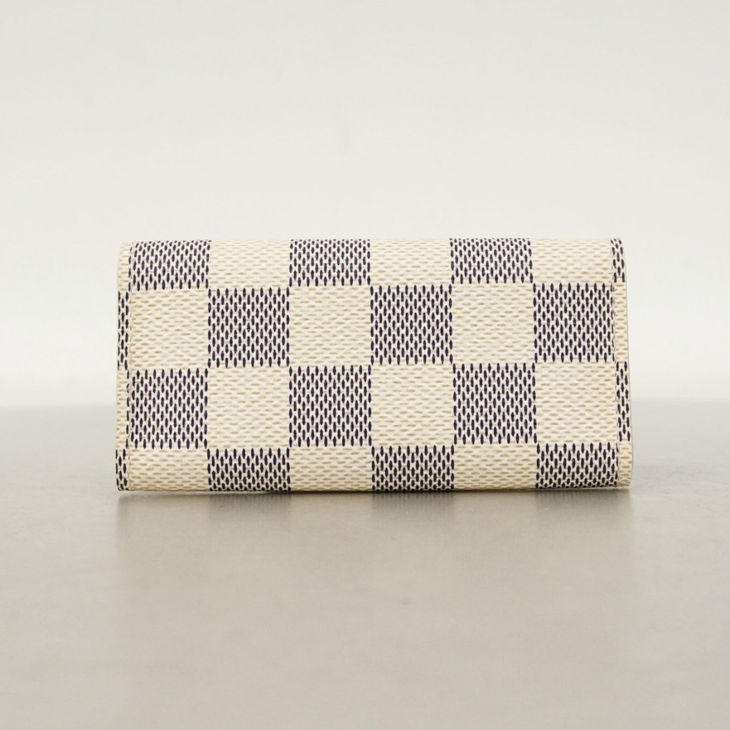 Louis Vuitton Damier Azur Multicle 4 Key Case N60020 White