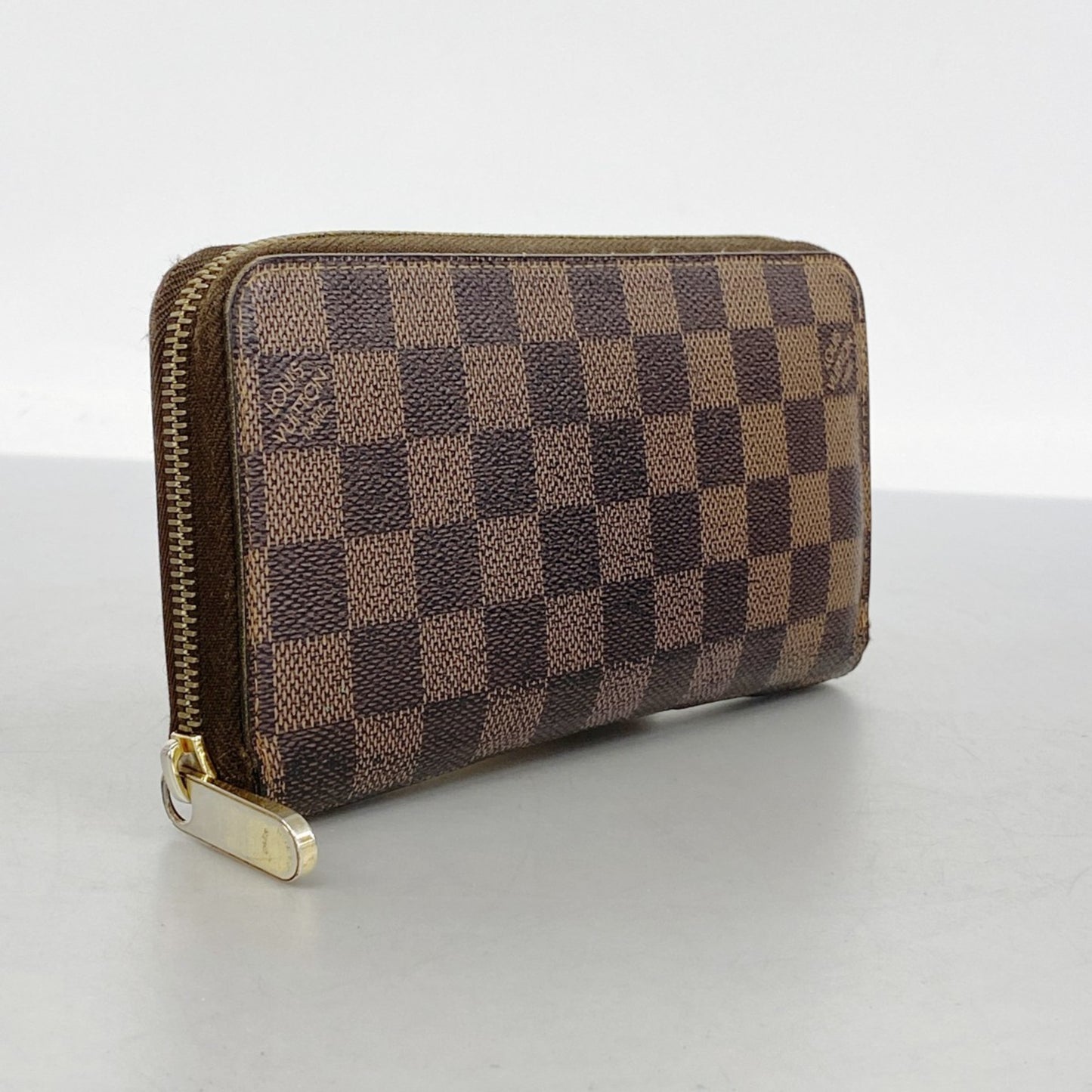 Louis Vuitton Damier Zippy Wallet N60015 Ebene Long
