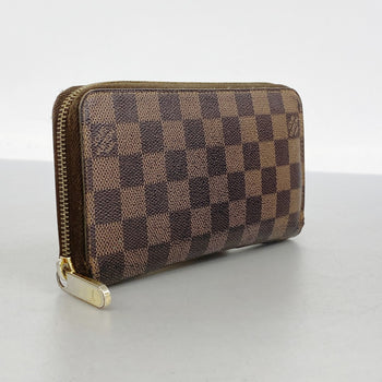 Louis Vuitton Damier Zippy Wallet N60015 Ebene Long