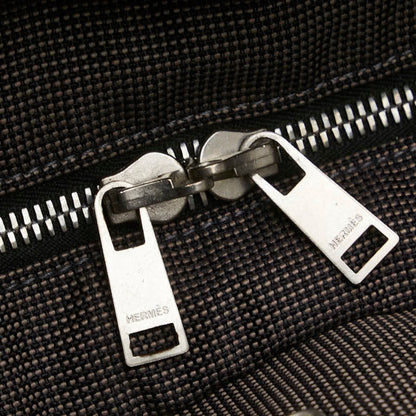 Hermes Air Line Mm Tote Bag Gray Canvas